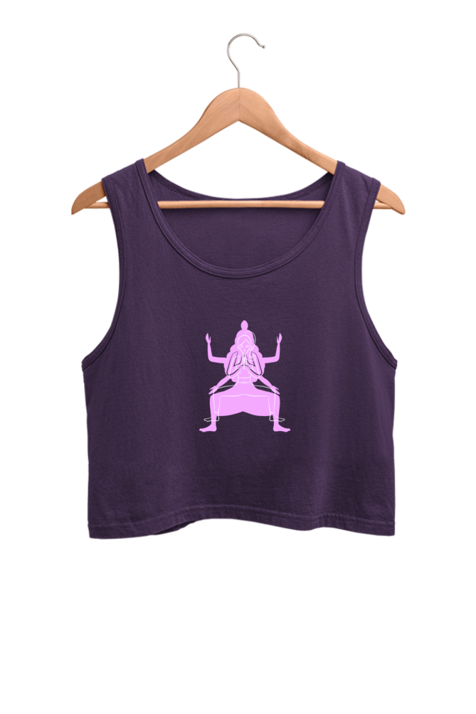 Women's Crop Tank Top - Goddess yoga