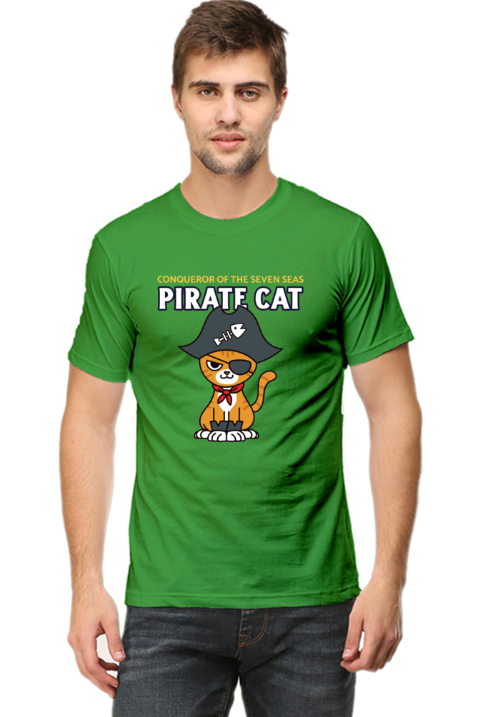 Classic T-shirt - Pirate cat