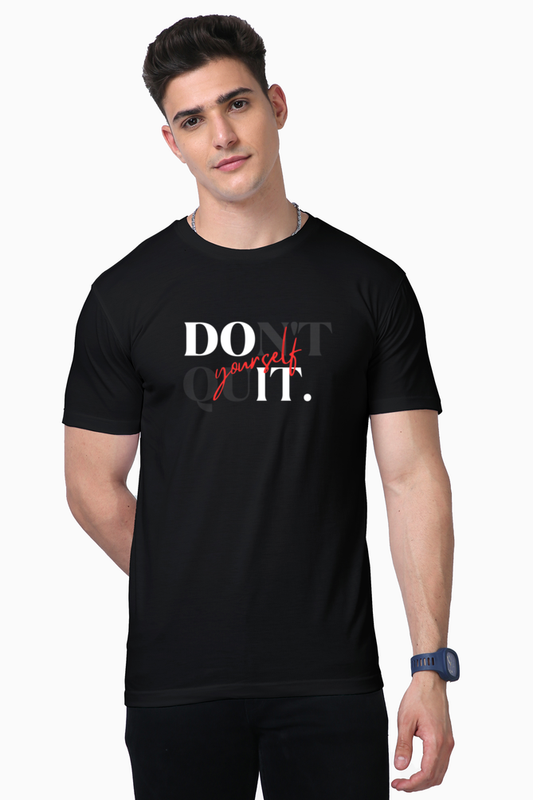 Premium Gym T-shirt - Don't Quit! Do it Yourself!