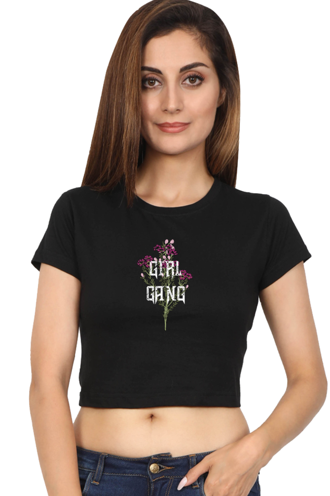 Women's Crop Top - Girl Gang!