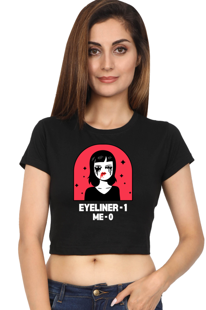 Women's Crop Top - Eyeliner