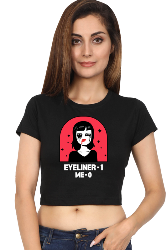 Women's Crop Top - Eyeliner