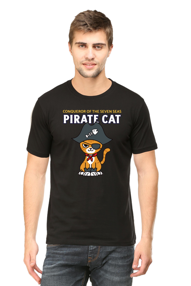 Classic T-shirt - Pirate cat