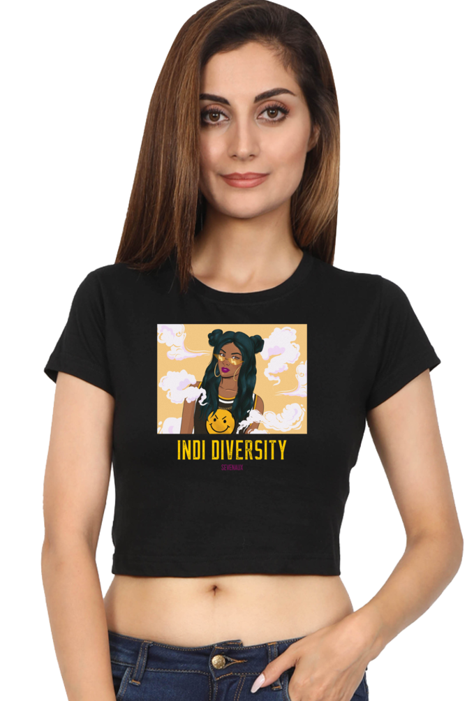 Women's Crop Top - Indi Diversity