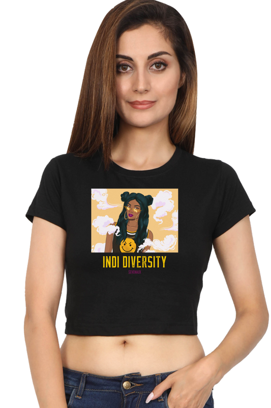 Women's Crop Top - Indi Diversity