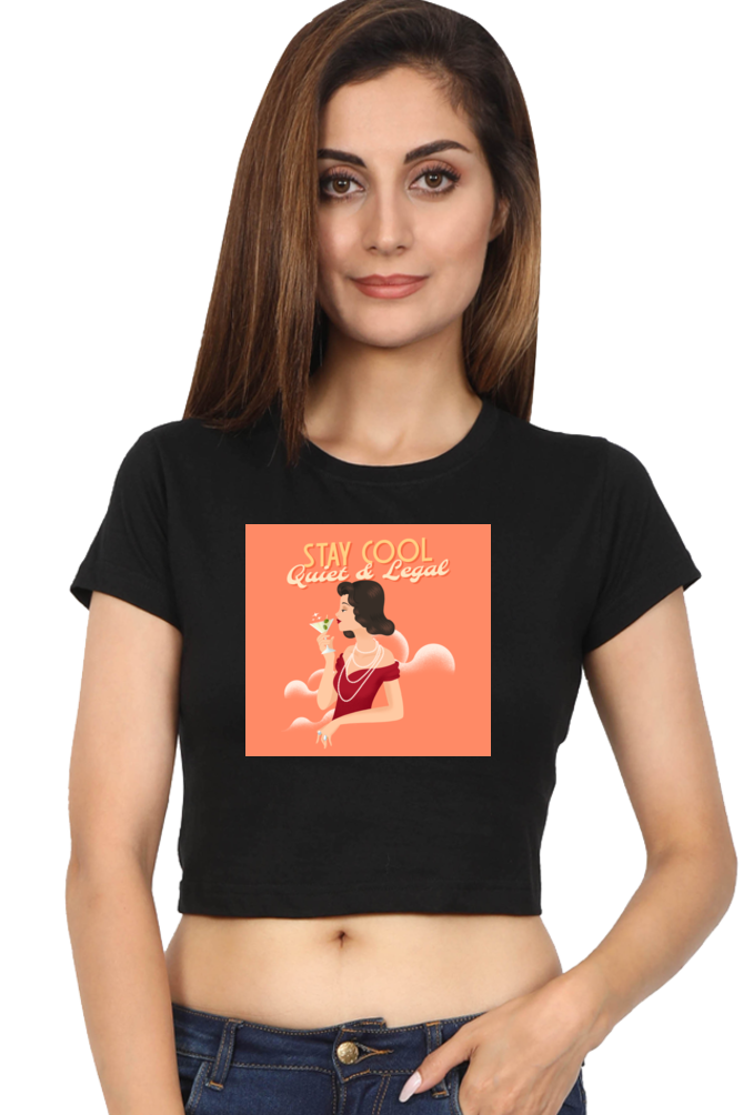 Women's Crop Top - Stay Cool