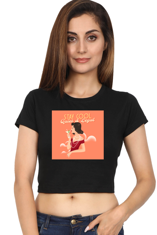 Women's Crop Top - Stay Cool