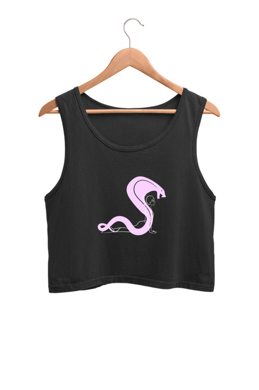 Women's Crop Tank Top - Cobra yoga