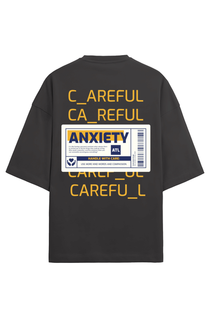 Premium Terry Oversized T-shirt – Anxiety label