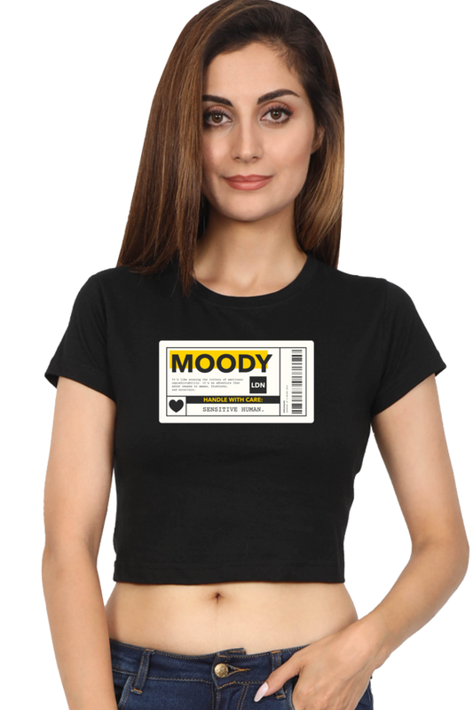 Women's Crop Top - Moody Label