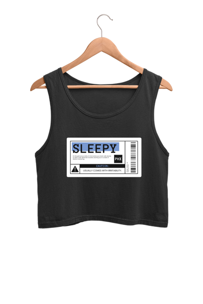 Women's Crop Tank Top - Sleepy label