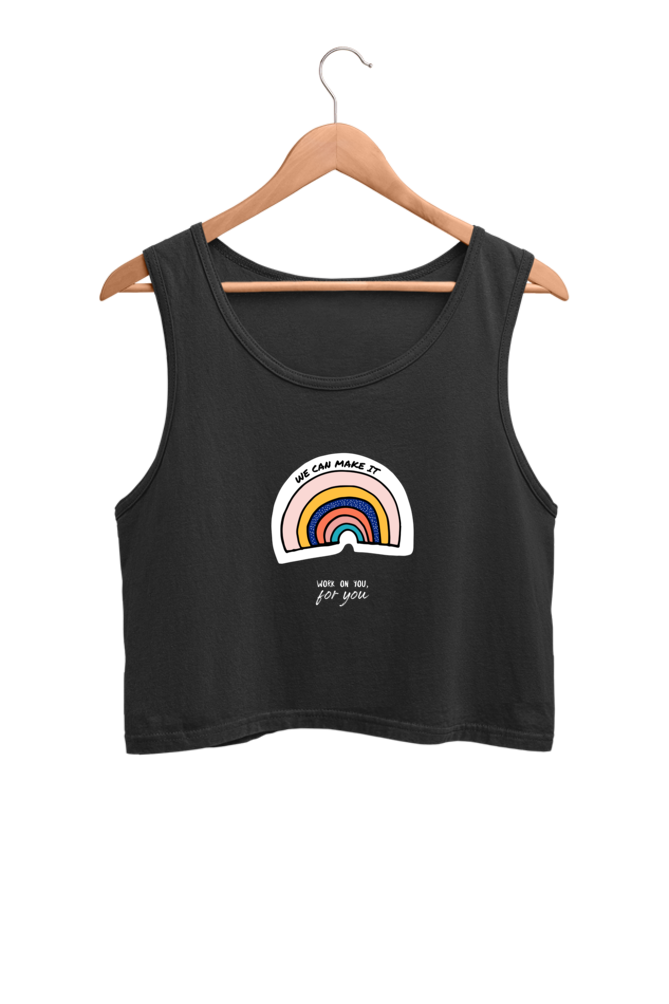 Women's Crop Tank Top - We can make it