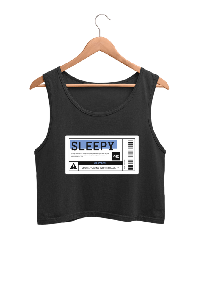 Women's Crop Tank Top - Sleepy label