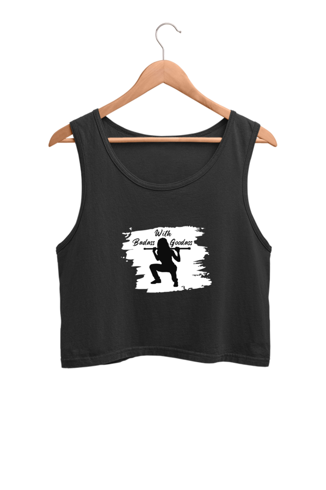 Women's Crop Tank Top - Badass