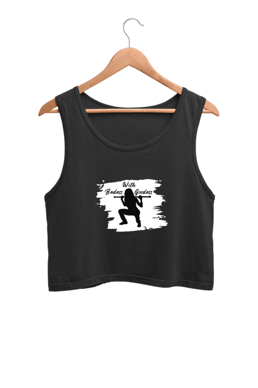 Women's Crop Tank Top - Badass