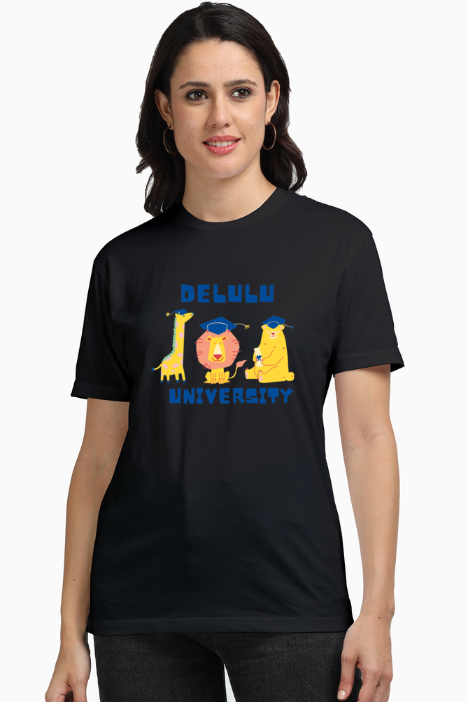 Premium Women's T-shirt - Delulu University