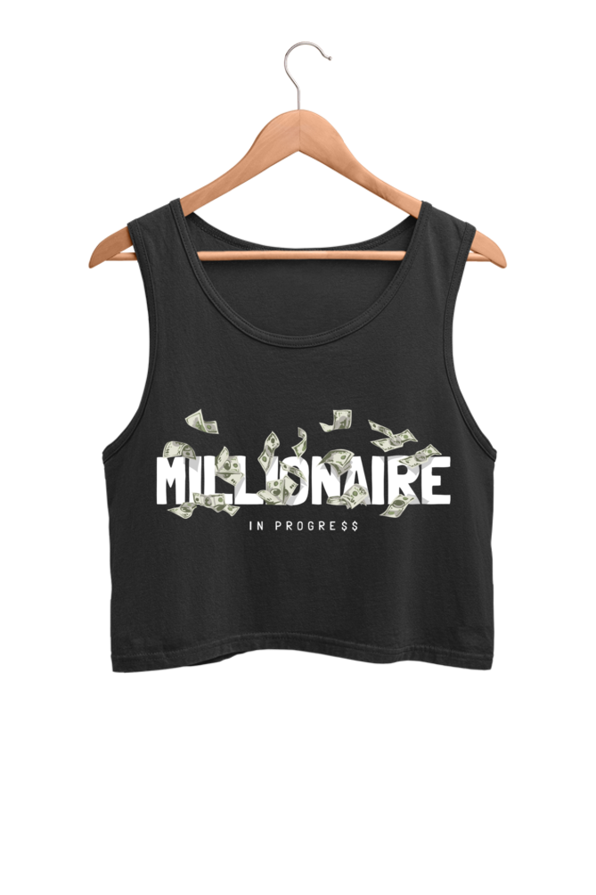 Women's Crop Tank Top - Millionaire