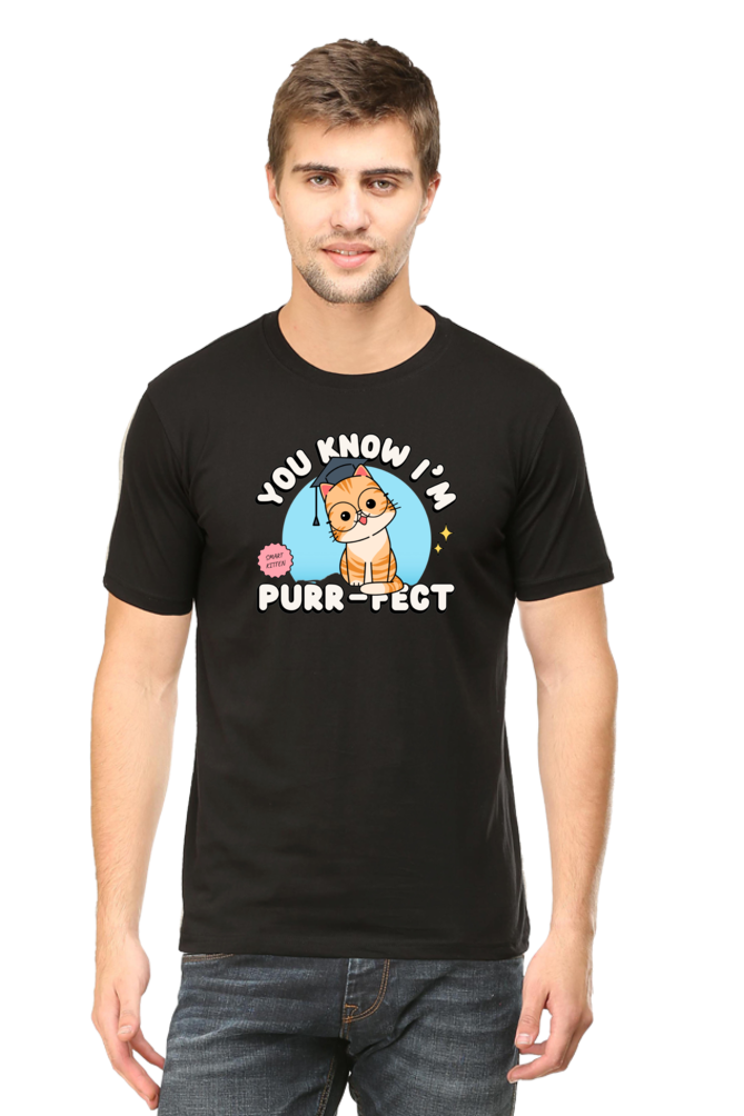 Classic T-shirt - Purrfect cat