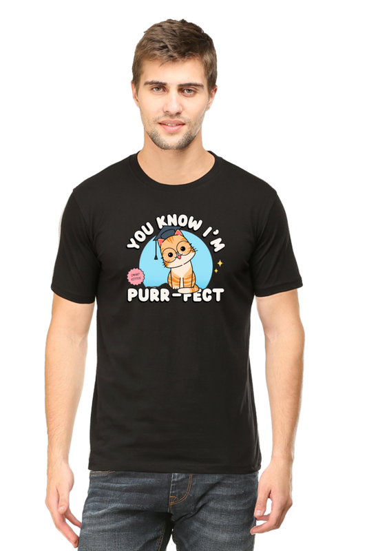 Classic T-shirt - Purrfect cat