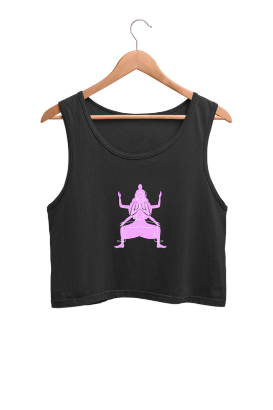 Women's Crop Tank Top - Goddess yoga