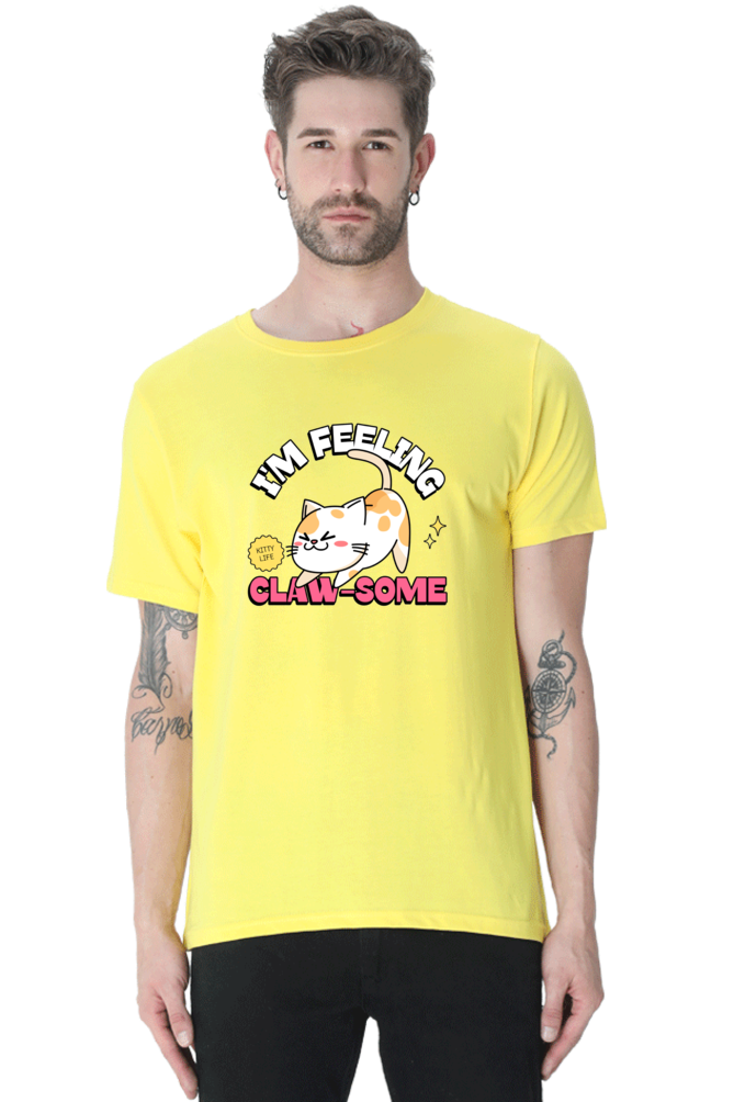 Classic T-shirt - Clawsome cat