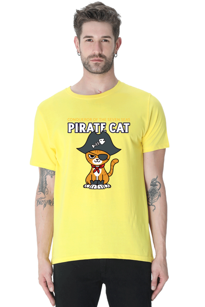 Classic T-shirt - Pirate cat