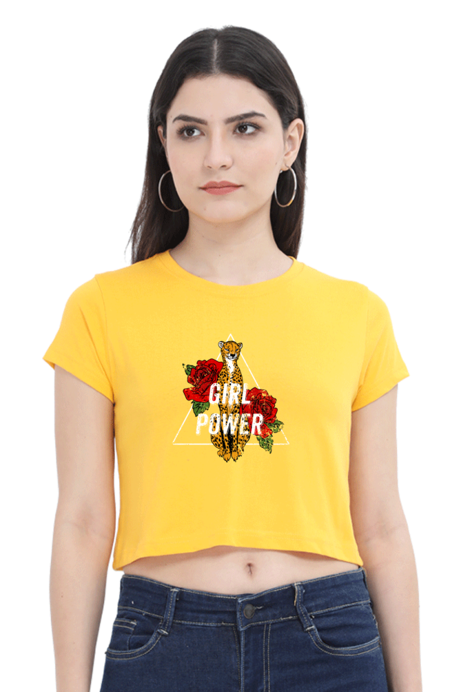 Women's Crop Top - Girl Power