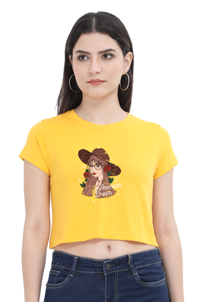 Women's Crop Top - American Dream!