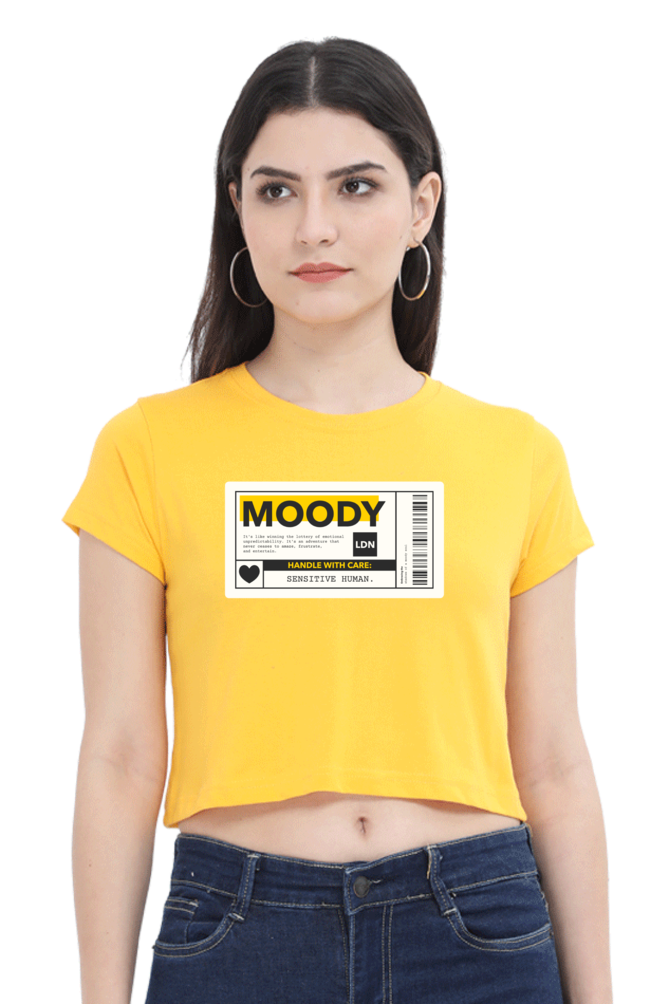 Women's Crop Top - Moody Label