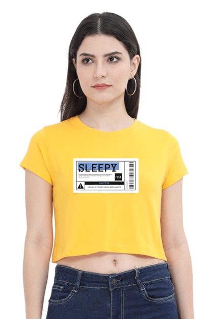 Women's Crop Top - Sleepy label