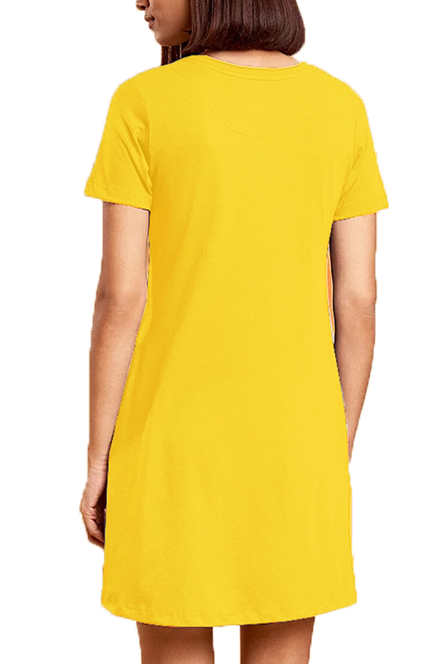 Women's T-shirt dress - Not a morning person