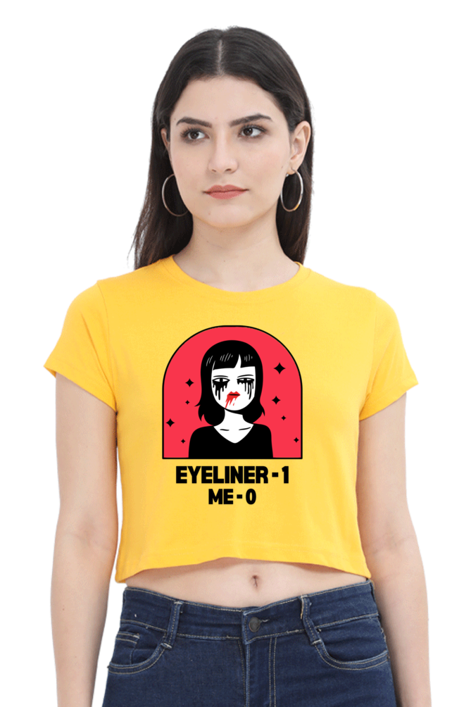 Women's Crop Top - Eyeliner