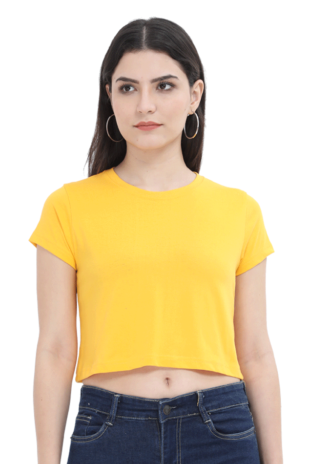 Women's Crop Top - Plain