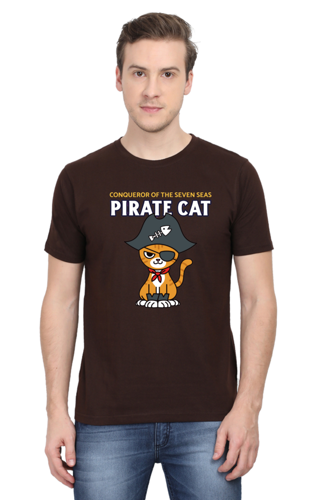 Classic T-shirt - Pirate cat