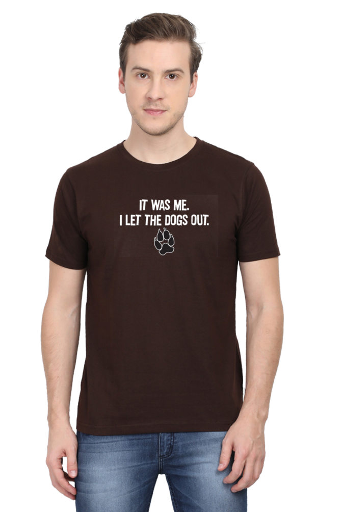 Classic T-shirt - I let the dogs out.