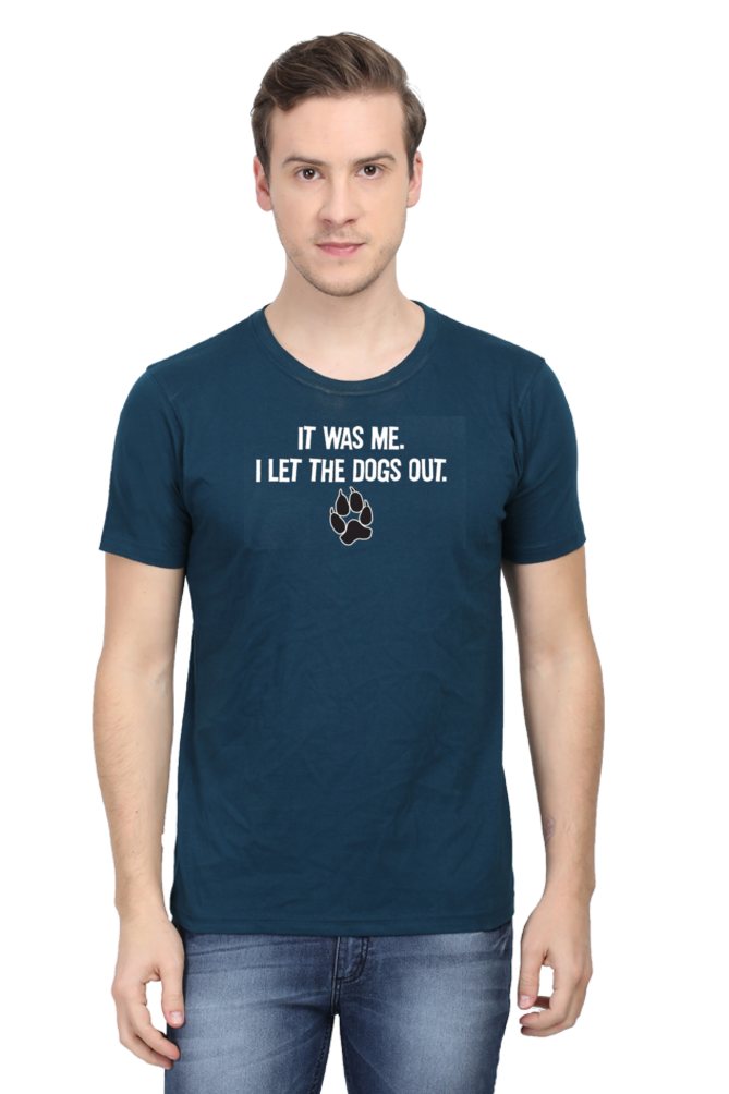 Classic T-shirt - I let the dogs out.