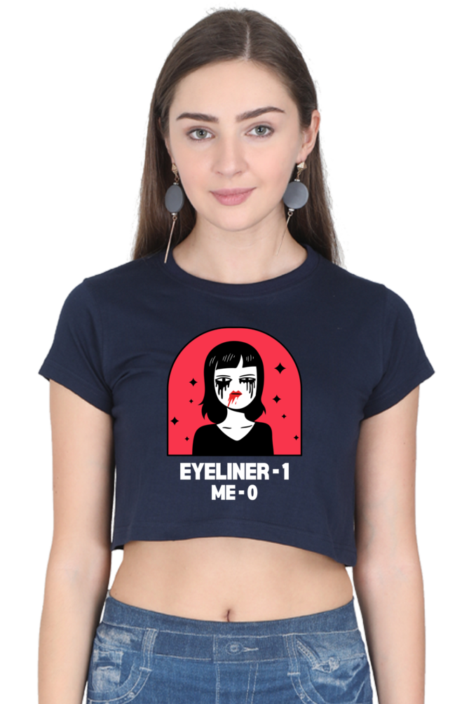 Women's Crop Top - Eyeliner