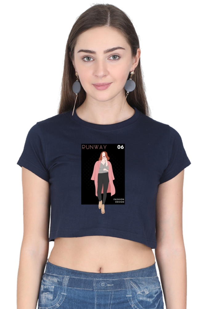 Women's Crop Top - Fashion runway