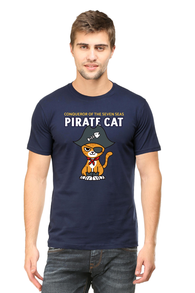 Classic T-shirt - Pirate cat