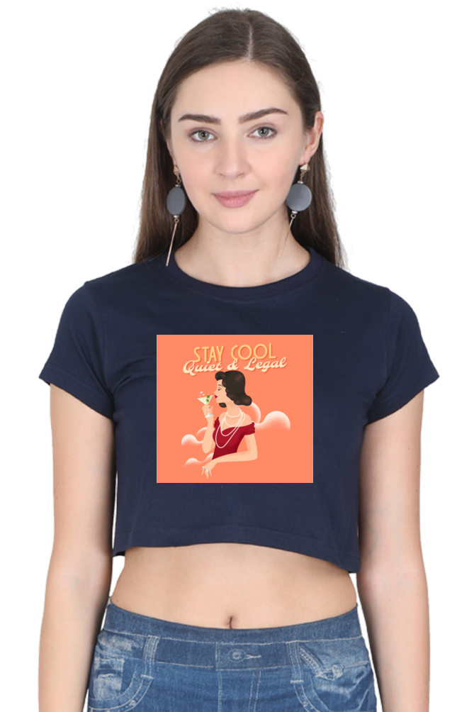 Women's Crop Top - Stay Cool