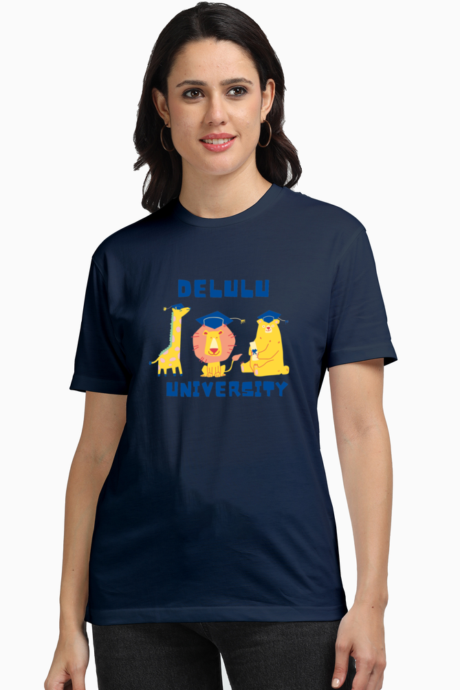 Premium Women's T-shirt - Delulu University