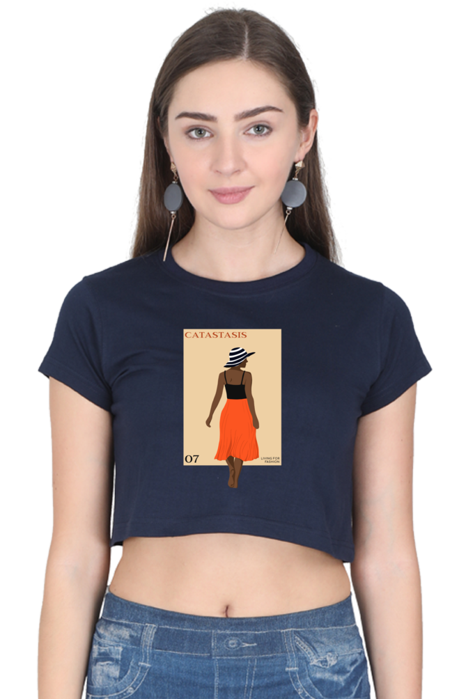 Women's Crop Top - Fashionista Catastatis