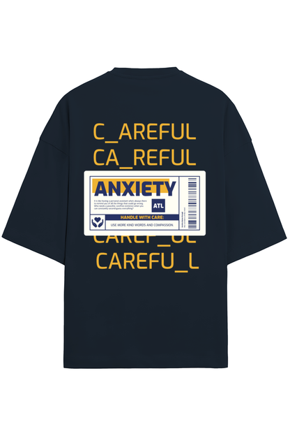 Premium Terry Oversized T-shirt – Anxiety label