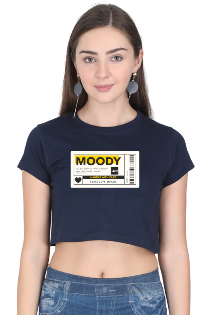 Women's Crop Top - Moody Label