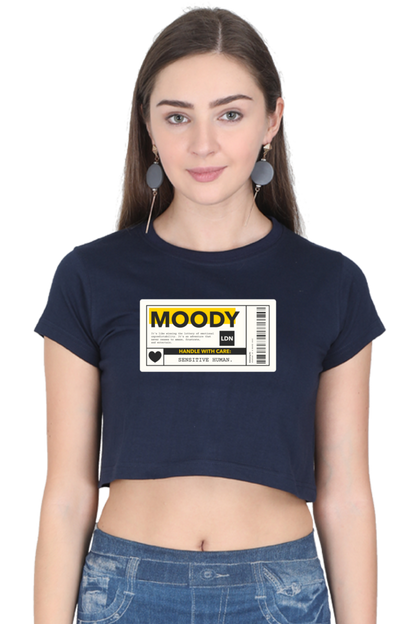 Women's Crop Top - Moody Label