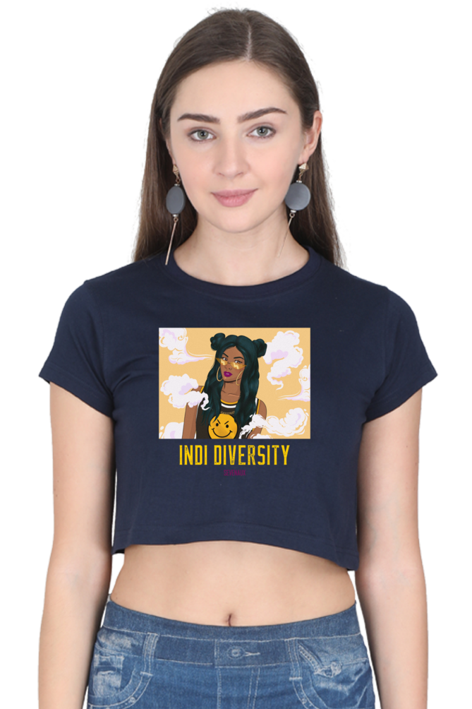 Women's Crop Top - Indi Diversity