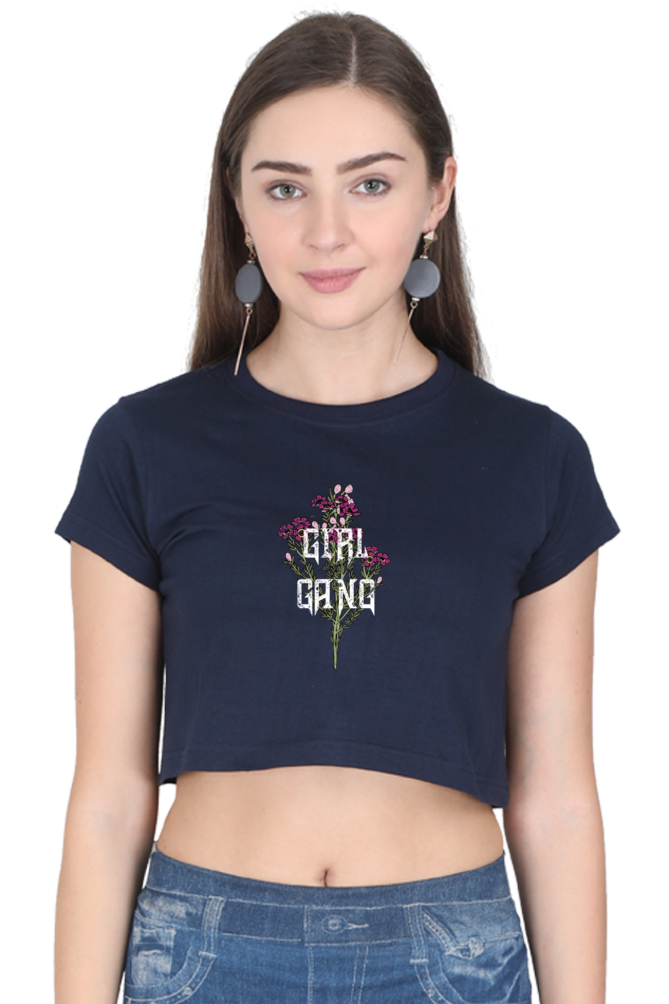 Women's Crop Top - Girl Gang!