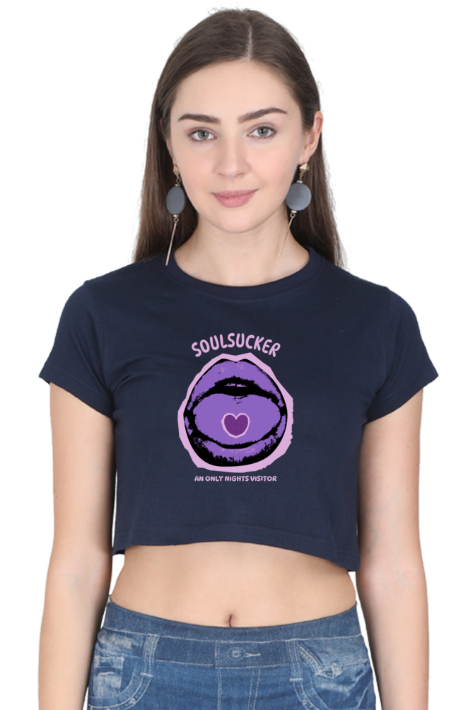 Women's Crop Top - Soul sucker