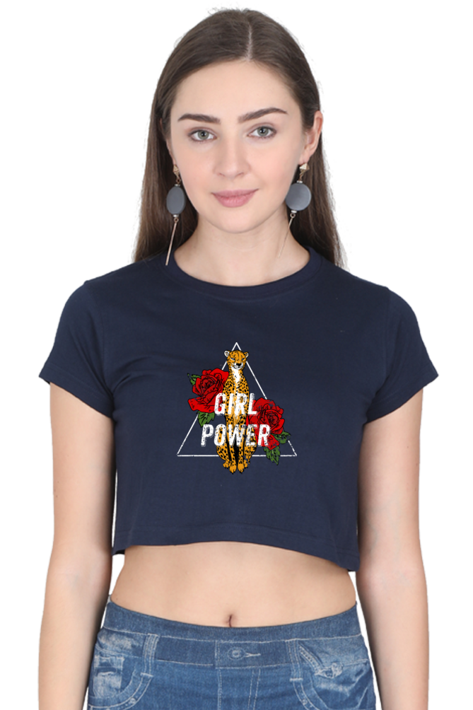 Women's Crop Top - Girl Power