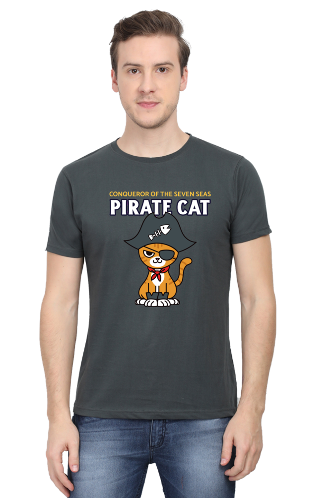 Classic T-shirt - Pirate cat